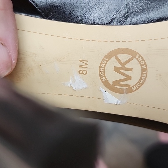 Michael Kors Peep Toe Heels sz 8 - Picture 9 of 9